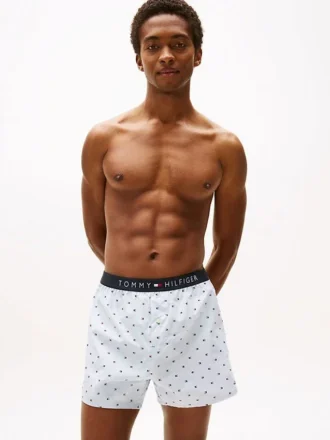 Slim Fit geweven boxershort