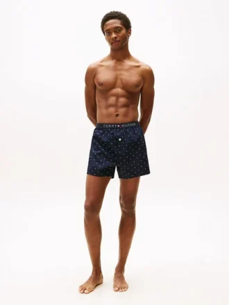 Slim Fit geweven boxershort