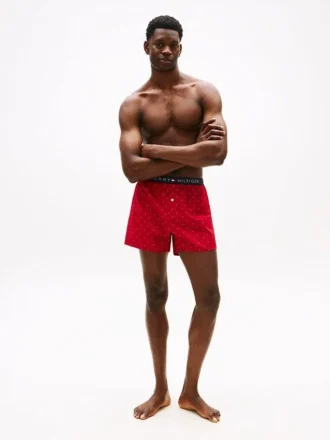 Slim Fit geweven boxershort