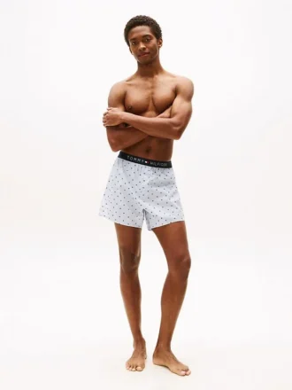 Slim Fit geweven boxershort