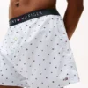 Slim Fit geweven boxershort Slim Fit geweven boxershort
