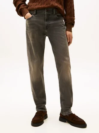 Slim-fit jeans met garment-wash Slim-fit jeans met garment-wash