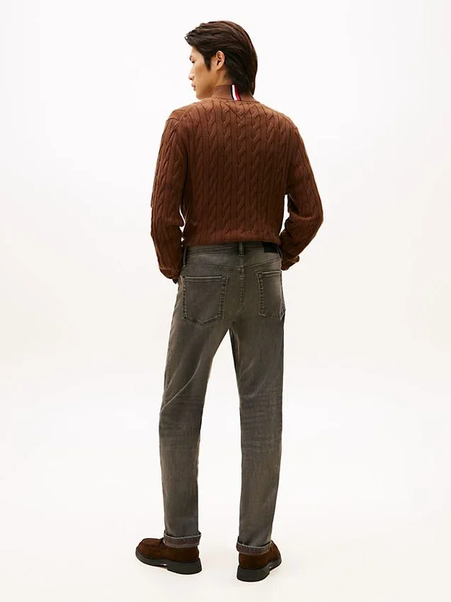 Slim-fit jeans met garment-wash Slim-fit jeans met garment-wash