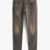 Slim-fit jeans met garment-wash Slim-fit jeans met garment-wash