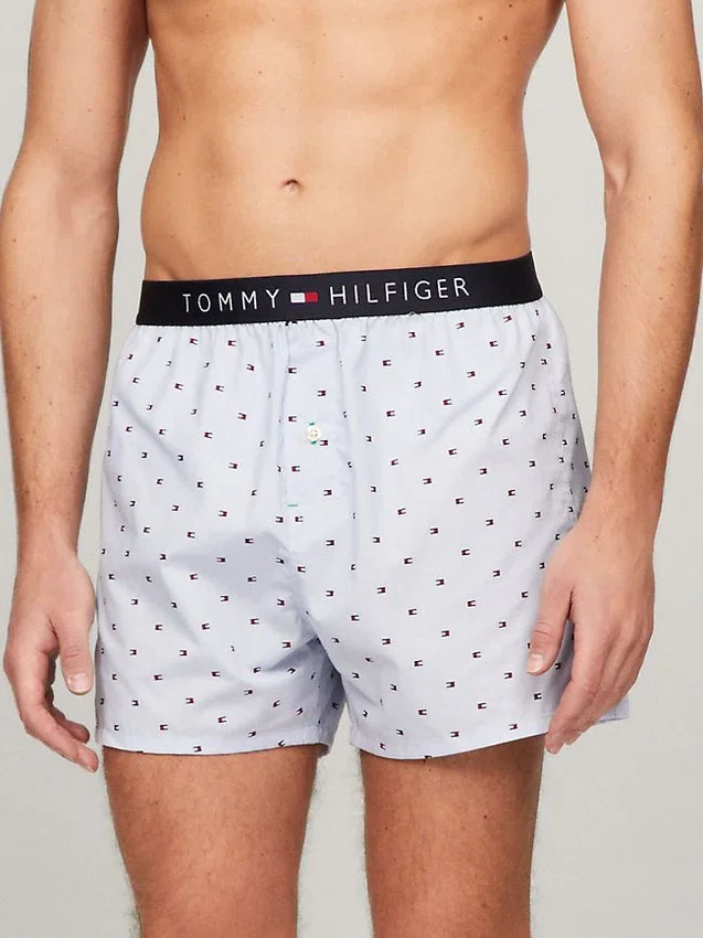 Slim Fit modieuze geweven boxershort Slim Fit modieuze geweven boxershort