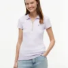 Slim Fit Polo met rits Slim Fit Polo met rits
