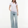Slim Fit Polo met rits Slim Fit Polo met rits