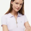 Slim Fit Polo met rits Slim Fit Polo met rits