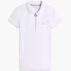 Slim Fit Polo met rits Slim Fit Polo met rits