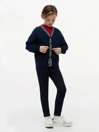 Slim fit stretchjeans voor kinderen