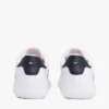 Sneaker met gestreepte leren cupzool Sneaker met gestreepte leren cupzool