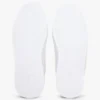 Sneaker met leren cupzool en geweven streep Sneaker met leren cupzool en geweven streep
