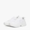 Sneaker van dik leer met gemengde textuur Sneaker van dik leer met gemengde textuur