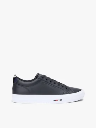 Sneaker van gevulkaniseerd leer