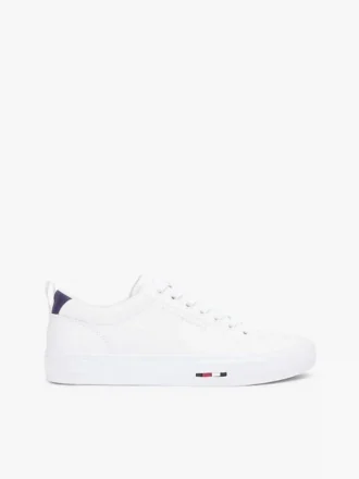 Sneaker van gevulkaniseerd leer