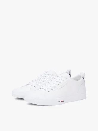 Sneaker van gevulkaniseerd leer