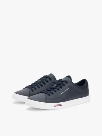 Sneaker van gevulkaniseerd leer