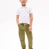 Stretch cargo-joggingbroek voor kinderen