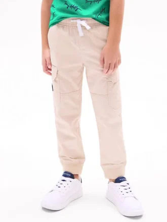Stretch cargo-joggingbroek voor kinderen