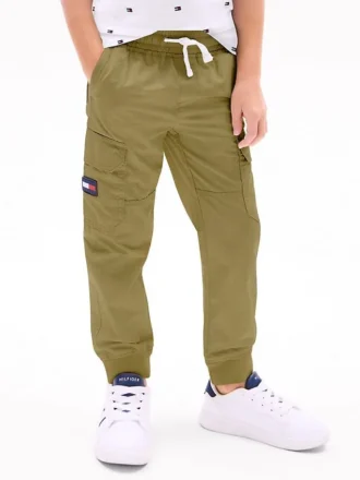 Stretch cargo-joggingbroek voor kinderen