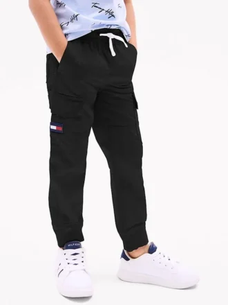 Stretch cargo-joggingbroek voor kinderen