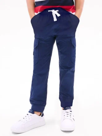 Stretch cargo-joggingbroek voor kinderen