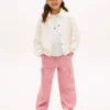 Stretch chino cargo-joggingbroek voor kinderen Stretch chino cargo-joggingbroek voor kinderen
