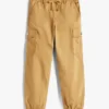 Stretch chino cargo-joggingbroek voor kinderen Stretch chino cargo-joggingbroek voor kinderen