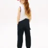 Stretch chino cargo-joggingbroek voor kinderen Stretch chino cargo-joggingbroek voor kinderen