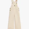 Stretch-denim overall met wijde pijpen voor kinderen Stretch-denim overall met wijde pijpen voor kinderen