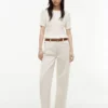 Stretch High-Rise Barrel-Jeans Stretch High-Rise Barrel-Jeans