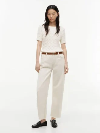 Stretch High-Rise Barrel-Jeans Stretch High-Rise Barrel-Jeans