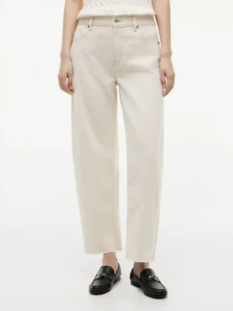 Stretch High-Rise Barrel-Jeans Stretch High-Rise Barrel-Jeans