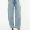 Stretch High-Rise Barrel-Jeans Stretch High-Rise Barrel-Jeans