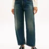 Stretch High-Rise Barrel-Jeans Stretch High-Rise Barrel-Jeans