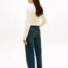 Stretch High-Rise Barrel-Jeans Stretch High-Rise Barrel-Jeans