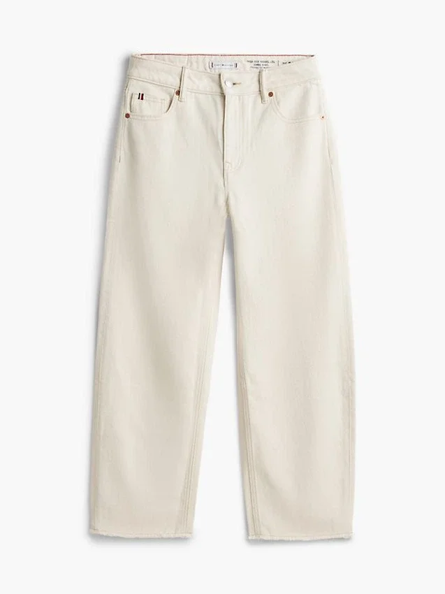 Stretch High-Rise Barrel-Jeans Stretch High-Rise Barrel-Jeans