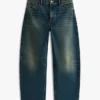 Stretch High-Rise Barrel-Jeans Stretch High-Rise Barrel-Jeans