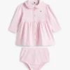 Stretch-polojurk met lange mouwen voor baby’s Stretch-polojurk met lange mouwen voor baby’s