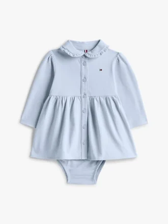 Stretch-polojurk met lange mouwen voor baby’s