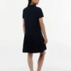 Stretch-polojurk met plooien voor kinderen Stretch-polojurk met plooien voor kinderen