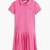 Stretch-polojurk met plooien voor kinderen