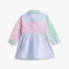 Stretch-shirtjurk met gemengde strepen voor baby’s Stretch-shirtjurk met gemengde strepen voor baby’s
