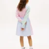 Stretch-shirtjurk met gemengde strepen voor kinderen