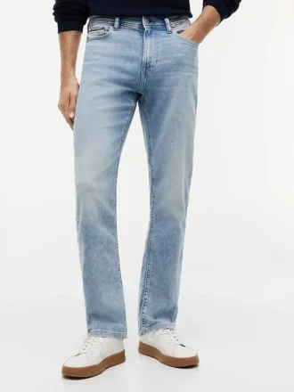 Stretch Straight-Jeans