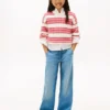 Stretch utility-Jeans met wijde pijpen voor kinderen