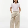 Stretchpolo met pofmouwen voor kinderen Stretchpolo met pofmouwen voor kinderen