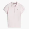 Stretchpolo met pofmouwen voor kinderen Stretchpolo met pofmouwen voor kinderen