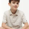 Stretchpolo met tropische print voor kinderen Stretchpolo met tropische print voor kinderen