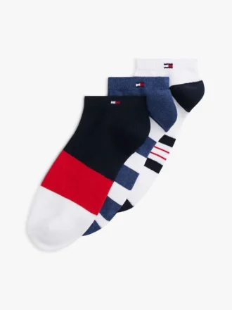 Stripe Mix Sport Enkelsokken 3-pack